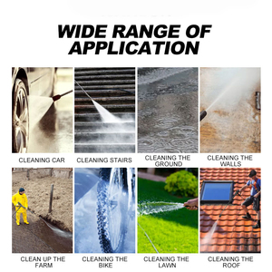 Máquina de lavar carro de alta pressão, 220v bomba para lavar carro, uso doméstico, para piscina, jardim, máquina de lavar carro portátil - Product Image 3