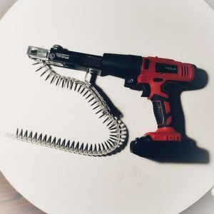 Pistola de Clavos / Atornillador de Tornillos con Batería de Iones de Litio / Pistola de Clavos Inalámbrica con Batería de Litio <span class=keywords><strong>para</strong></span> Paneles de Yeso - Product Image 4