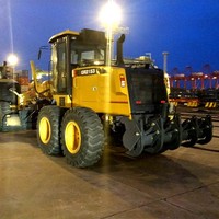 Niveleuse routière GR2153 à performance stable avec moteur économe en carburant pour le pavage des aéroports et la modification du terrain