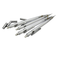 0.3/0.5/0.7/0.9MM crayon mécanique dessin clair étudiant croquis stylo réglable Logo personnalisé avec recharges avec gomme