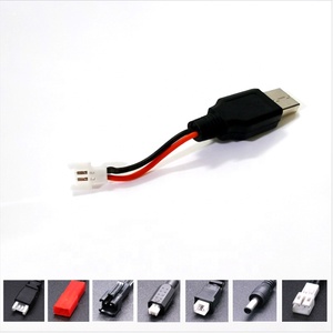 Câble de charge de batterie au lithium 3.7V RC USB vers prise JST SM Futaba pour drone <span class=keywords><strong>3Rc</strong></span> Quadcopter - Product Image 2
