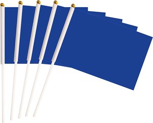 2023 bán buôn nhà máy chất lượng cao tùy chỉnh cầm tay nhựa cờ Gậy Bán hàng nóng 30cm/40cm/60cm/80cm phong cách thiết kế pennant - Product Image 1