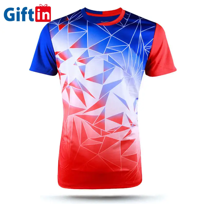 Çin üretici özel T Shirt, dijital T-Shirt baskı, 3D süblimasyon T Shirt