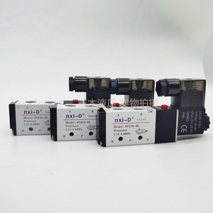 Nxi D 4V310 10 Solenoid Valve 2 Position 5 Way Reversing Air Control Valve AC 220V Soft <b>Sealing</b> Type - Product Image 2