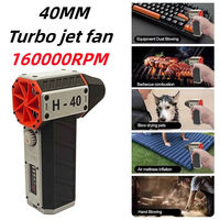 140000 tr/min Mini comprimé barbier Air Duster Portable ventilateur à main électrique petit ventilateur Mini Jet Turbo ventilateur Jet ventilateur pour nettoyer