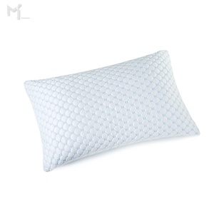 Almohadas refrescantes de bambú para dormir, <span class=keywords><strong>almohada</strong></span> de espuma de memoria triturada, ajustable, fresca, para parte trasera y estómago - Product Image 3