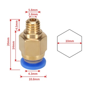 Conector Neumático PC de Conexión Rápida para Piezas Neumáticas de Fábrica HOFUJNG, Nuevo - Product Image 4