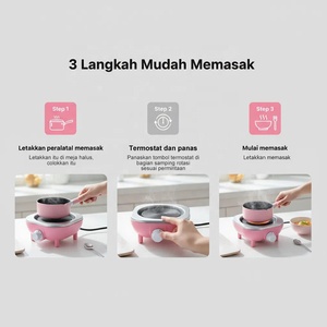 <span class=keywords><strong>Portable</strong></span> et facile à ranger 700w sécurité anti-brûlure conception électrique plaque chauffante cuisinière pour dortoir - Product Image 5