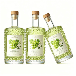 Fabricant de bouteilles en verre, bouteilles en verre de 750 ml pour gin, alcool, whisky, liqueur, rhum, vodka avec <span class=keywords><strong>bouchon</strong></span> - Product Image 1