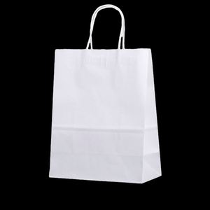 Colorful White Pink <b>Red</b> Green Black Rectangular Multiple Sizes Kraft <b>Paper</b> Bag with Logo for Sale - Product Image 1