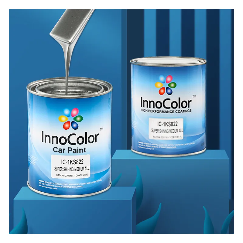 Innocolor pintura automotiva, pintura de alta performance, reparo automotivo, 1k, 2k, basecoat, corpo de carro, acabamento automático