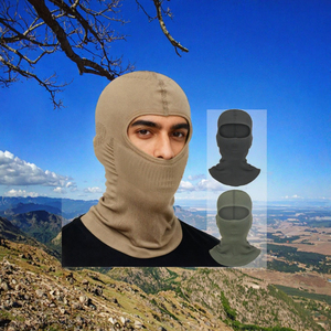 Masque facial respirant en nylon coupe-vent unisexe pour le cyclisme, le ski et les activités de plein air, doublure de casque - Product Image 3