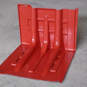 Barrera contra inundaciones en forma de L, placa impermeable de plástico ABS resistente al agua para protección de sótanos y garajes. - Product Image 1