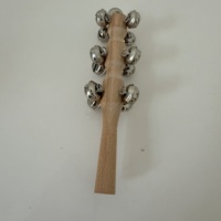 2026 New Arrival Wood Handle Hand Bells Christmas Hand Held