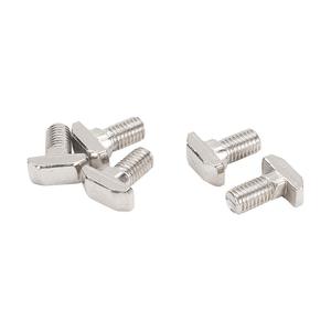 M2 M4 M7 M8 M11 A2 A4 Stainless Steel T-Shaped T-Bolt Fasteners Din186 DIN787 Compliant - Product Image 2