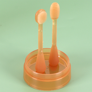Étui à brosse à dents personnalisé SUNSHING avec logo, boîte de soin buccal pour bébé, boîte à brosse à dents pour nourrisson, support de rangement en silicone pour brosse à dents de bébé, idéal pour les voyages - Product Image 5