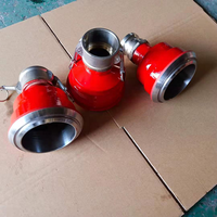 Raccord à ailettes Hammer Union 4 pouces Fig206 et raccord croisé Camlock mâle 3 pouces