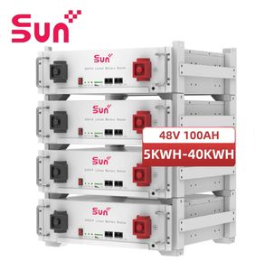 แบตเตอรี่สำรองไฟบ้าน Sunplus Wonderful 51.2V 5.12 กิโลวัตต์ชั่วโมง สำหรับระบบจัดเก็บพลังงาน พร้อมอายุการใช้งาน 6000 รอบ - Product Image 4
