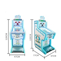 Machine de flipper pour enfants à monnayeur, à commande par levier, avec distributeur de tickets de récompense, mécanisme à monnayeur, alimentation 110/220V, un joueur