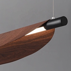 Lampe hôtel chambre moderne linéaire led suspension lampe table à manger salon lustre suspension - Product Image 4
