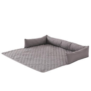 Nueva llegada antideslizante inferior ultrasónico acolchado sofá cubierta PP algodón mascota cama Protector impermeable Color sólido para caja - Product Image 6