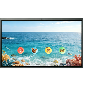 Wireless Sharing 4K <b>Camera</b> Mic 75 Inch Intel I3 I5 I7 Android Smart Board Interactive Whiteboard Touchscreen OEM - Product Image 4