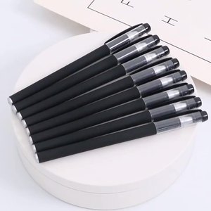 Penne Gel in Plastica OEM Stylo 0.5mm con Inchiostro <span class=keywords><strong>Blu</strong></span>/Rosso e Logo Personalizzato, Penne Promozionali all'Ingrosso per Ufficio e Scuola - Product Image 2