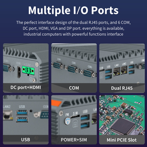 คอมพิวเตอร์อุตสาหกรรม I7 9-36v Wide Gpio Embedded Box PC Wifi 4G Win 11  แบบไม่มีพัดลมขนาดเล็ก รุ่น DB04-i7-1255u/8g/256g - Product Image 3