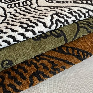 <span class=keywords><strong>Tela</strong></span> para Cojines <span class=keywords><strong>de</strong></span> Sofá, Estilo Vintage, Jacquard <span class=keywords><strong>de</strong></span> Espiga Teñido con Hilo, <span class=keywords><strong>Chenilla</strong></span> 100% Poliéster, Suave y Acogedora - Product Image 1