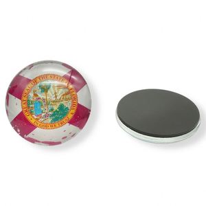 Aimant de réfrigérateur en verre 3D personnalisé par le fabricant, impression couleur intégrale sur cristal vierge, souvenir artistique - Product Image 6