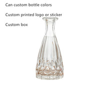 Mini Vase 50ml 120ml 4oz Reed Diffuseur Bouteille Parfum Bouteille En Verre Bouteille D'aromathérapie