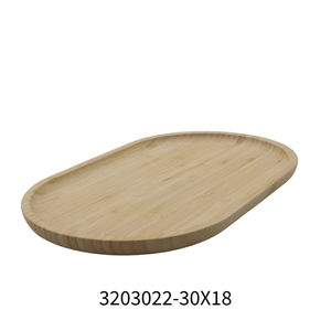 Plateau de service en contreplaqué de nouvelle conception, très vendu, 3203022-30X18, pour les événements de dégustation de thé - Product Image 2