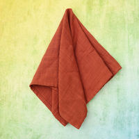 WML004 Serviettes en coton froissé double couche, torchons, chiffons à vaisselle et sets de table pour restaurants occidentaux et banquets – Vente chaude