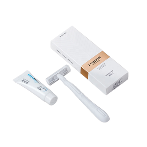 Bán Buôn Dùng Một Lần Du Lịch Dao Cạo Kit Cho Nam Giới Khách Sạn Sang Trọng & Hãng Hàng Không Cạo Râu Tiện Nghi Tùy Chỉnh Bao Bì Cạo Râu Kit - Product Image 1