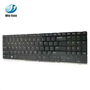 in stock US computer keyboard for Dell 3521 5521 2521 5528 2528 3328 3537 5535 5537 5421 US laptop keyboard