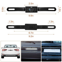 Caméra de recul HD universelle pour voiture, caméra de recul étanche, caméra de vision arrière, caméra d'aide au stationnement pour SUV, camion, camping-car, Android