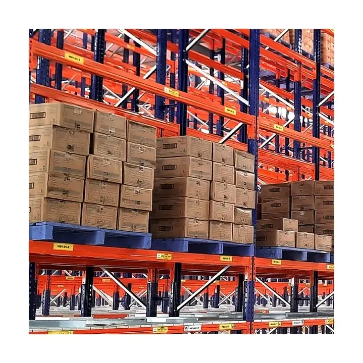 Factory Supply Heavy Duty Pallet Racking Live Heavy Rack System Selective Warehouse Stacking Shelving Display Shelves