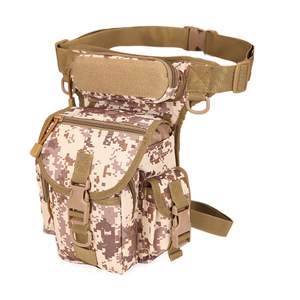 Bolsa Táctica MOLLE para Pierna, Riñonera Impermeable para Caza y EDC, Ajustable, para Senderismo al Aire Libre, Riñonera para <span class=keywords><strong>Hombre</strong></span> - Product Image 4