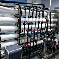 Installation d'osmose inverse EDI de 0,25 TPH à 20 TPH avec fonctionnement sans produits chimiques pour la production de semi-conducteurs