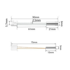 Kingroon แท่งทำความร้อน24V 40W XH2.54เทอร์มินัล90มม. สำหรับอุปกรณ์เสริมเครื่องพิมพ์3D - Product Image 4