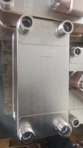 Scambiatore di calore a piastre brasate a flusso libero personalizzato BPHE per raffreddamento HVAC, ricambio per condensatore, evaporatore, raffreddatore acqua/olio/liquido - Product Image 3