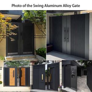 אוטומציה לשערים חשמליים מתקפלים לחניות, שער הזזה אוטומטי גדול לבית, שער חשמלי תלוי נפתח - Product Image 2