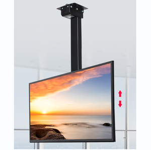 आवाज नियंत्रण रिमोट कंट्रोल मोटर चालित रोटेशन ड्रॉप नीचे छत टीवी लिफ्ट मंजिल स्टैंड कैबिनेट ऊंचाई ajustable टीवी स्टैंड टीवी माउंट - Product Image 2