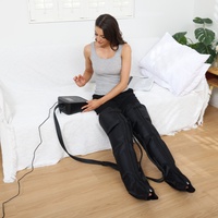 Appareil de compression d'air intermittent séquentiel 2025, pompe DVT, jambe, pied, bras, bottes de récupération à 6 chambres, machine de circulation sanguine