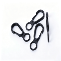 Mini mousqueton en plastique ultra-léger, petit crochet à ressort de remplacement pour porte-clés, cordons