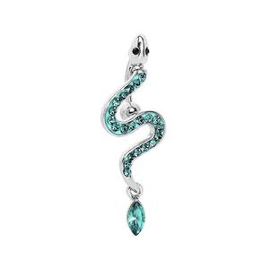 Clear Paved Snake ciondola l'anello dell'<span class=keywords><strong>ombelico</strong></span> <span class=keywords><strong>Piercing</strong></span> all'<span class=keywords><strong>ombelico</strong></span> anelli gioielli per il corpo - Product Image 1