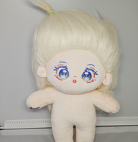 Peluche personnalisée pour fille, jouet de bricolage, poupée en coton farce avec photo réelle, broderie fantaisie, fournisseur de gros professionnel