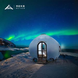 Tienda de campañ<span class=keywords><strong>a</strong></span> con vista al <span class=keywords><strong>cielo</strong></span> estrellado para acampar al aire libre de lujo Ecológico de lujo Camping Villa Design Sense Camping Suite - Product Image 4