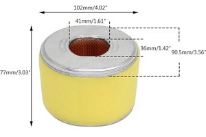 Trung Quốc bộ lọc không khí cho Honda <span class=keywords><strong>gx240</strong></span> gx270 8HP 9HP động cơ không khí sạch hơn cộng với bọt lọc trước Máy cắt cỏ tiller bộ phận - Product Image 5