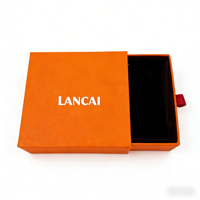 Boîte à tiroir rigide en carton pour emballage cadeau de luxe avec coulisseau coulissant pour bijoux et cadeaux, boîte en papier sur mesure, faible MOQ